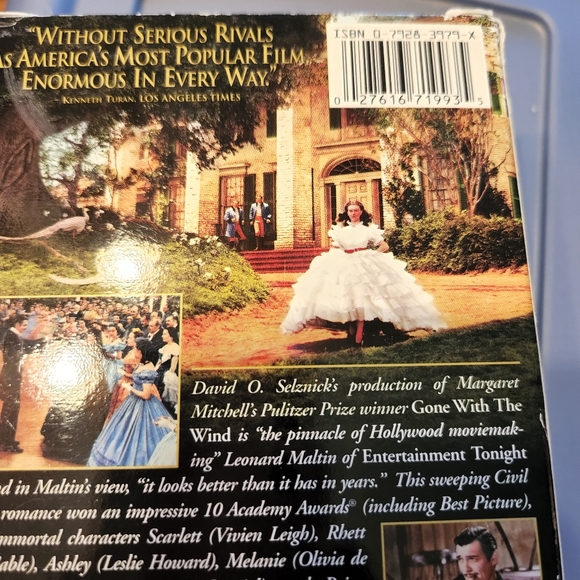 Gone with the Wind Boxed Set VHS TAPES 2 Tapes - Picture 5 of 9